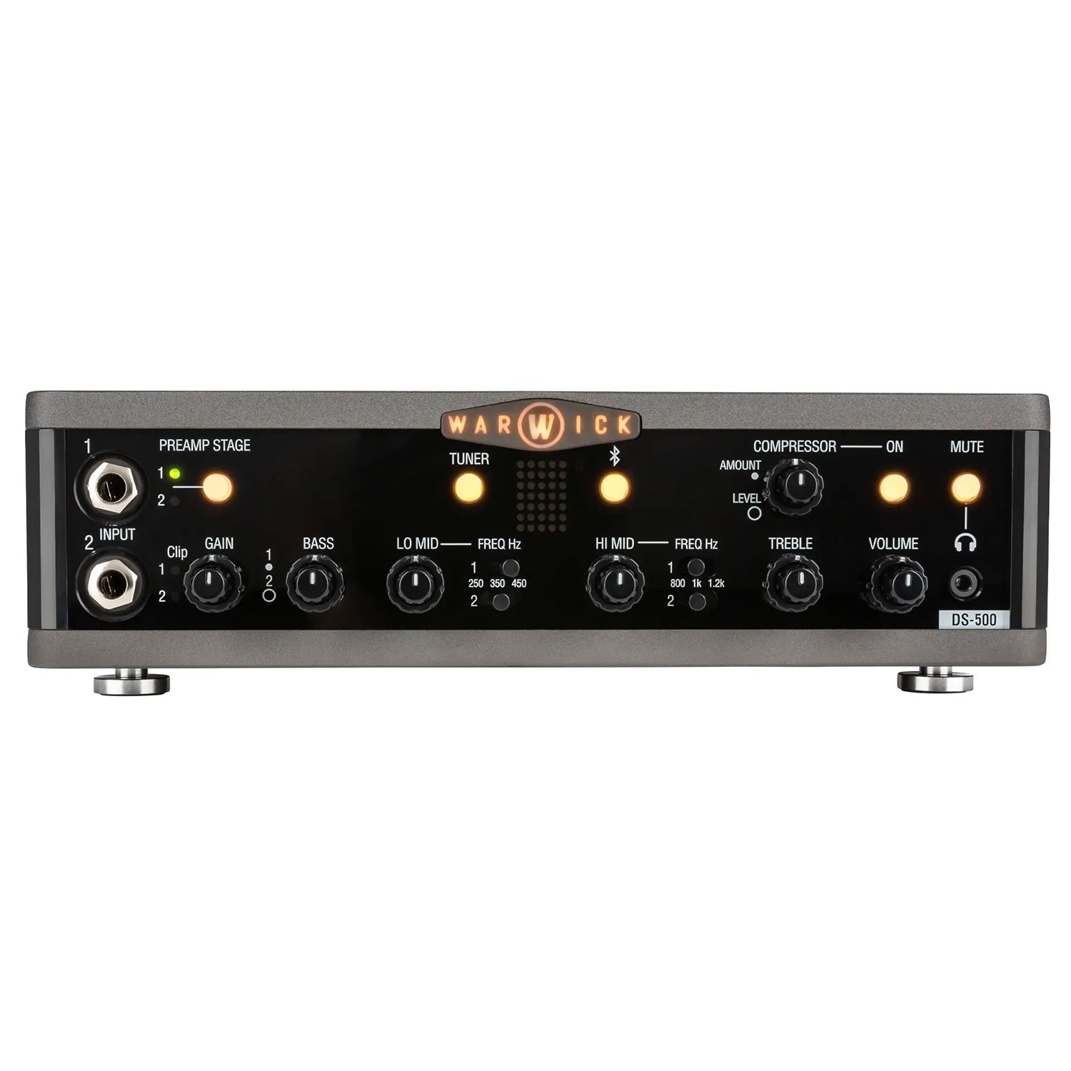 Warwick Amps Double Stage Bass Amp Head 500W con USB